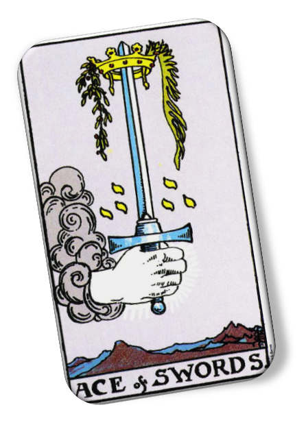 Ace of Swords Rider Waite image description