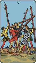 5 of Wands