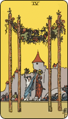 4 of Wands