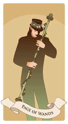 Page of wands