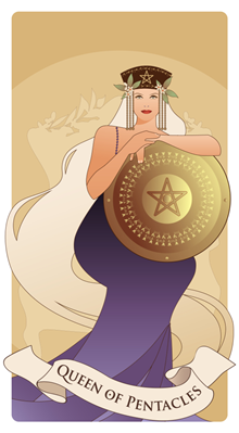 queen of pentacles