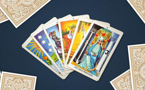 Method of 5 card Tarot spread