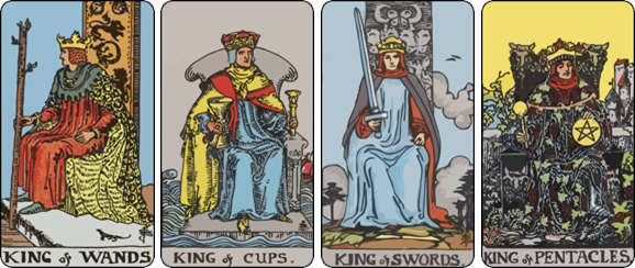 career tarot the king