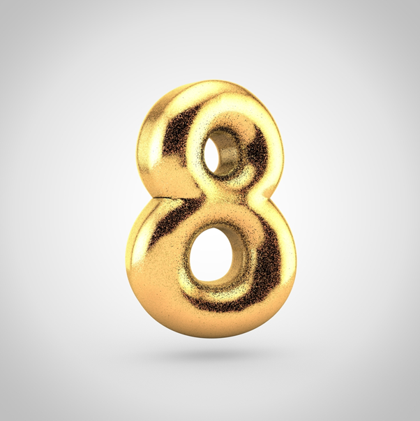 Tarot numerology in number 8