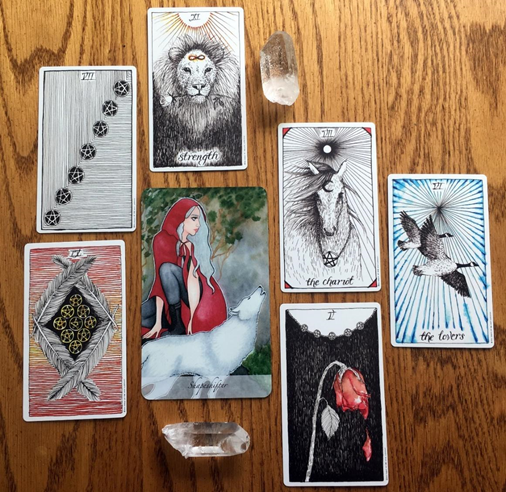 What does the formation of making your own Oracle deck mean