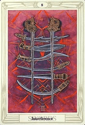 8 of Swords Thoth