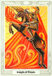 Knight Of Wands Thoth