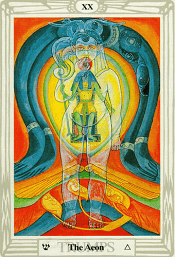 thoth tarot aeon meanings crowley card deck