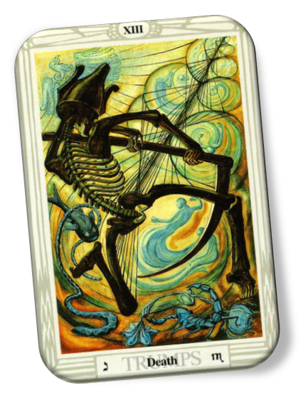 Thoth Tarot Death Card Meanings - Aleister Crowley | TarotX