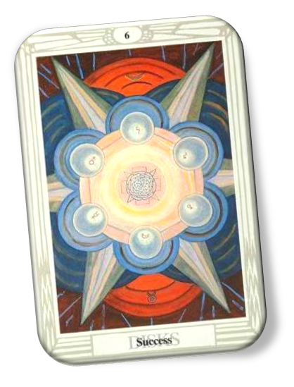 thoth 6 of disks