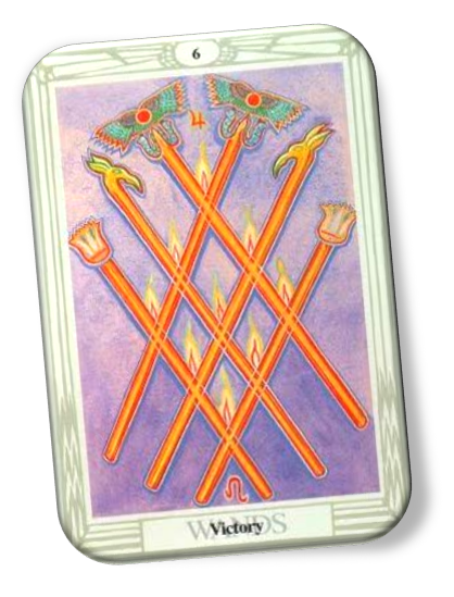 thoth 6 of wands