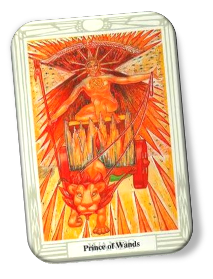 Prince of Wands Thoth Tarot Card Meanings - Aleister Crowley | TarotX