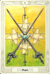 2 of Swords Thoth