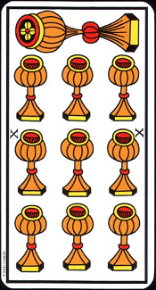 10 De Coupe Tarot