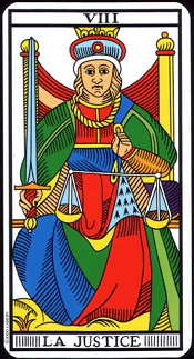 la công lý tarot