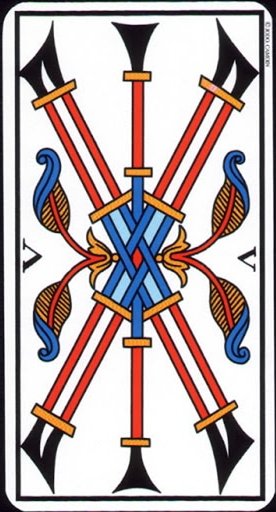 reversed meaning of 5 De Baton