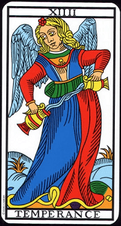 bài tarot tempérance