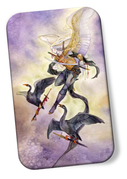 The meaning of the Five of Swords Shadowscapes Tarot