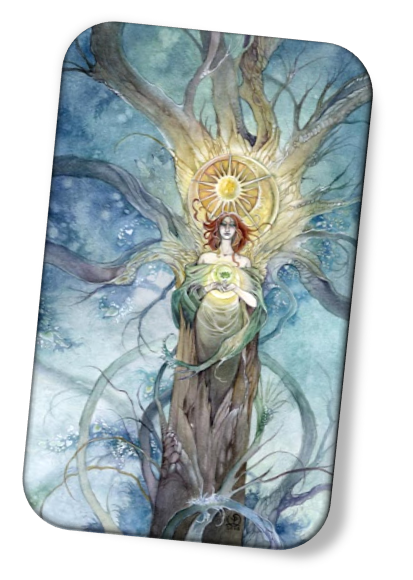 meaning of the Queen of Pentacles Shadowscapes Tarot﻿