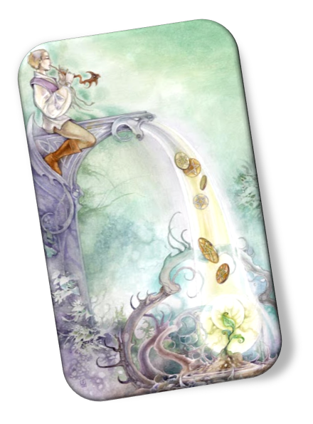 meaning of the Six of Pentacles Shadowscapes Taro