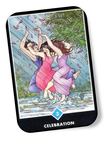 explanation of Three of Water Osho Zen Tarot