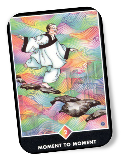 Explanation of Two of Rainbows Osho Zen Tarot