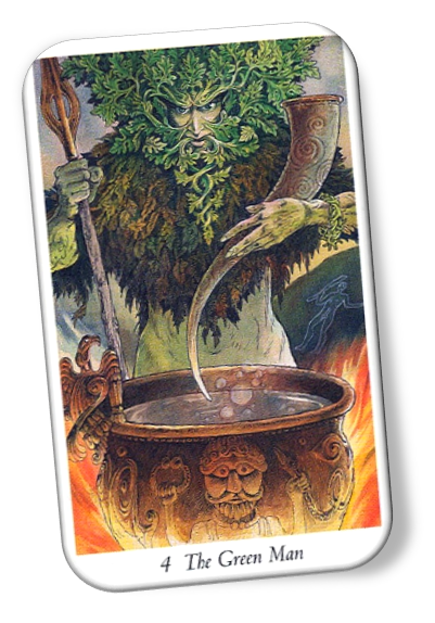 Description of The Green Man Wildwood Tarot
