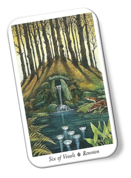 Meaning of Six of Vessels Wildwood Tarot