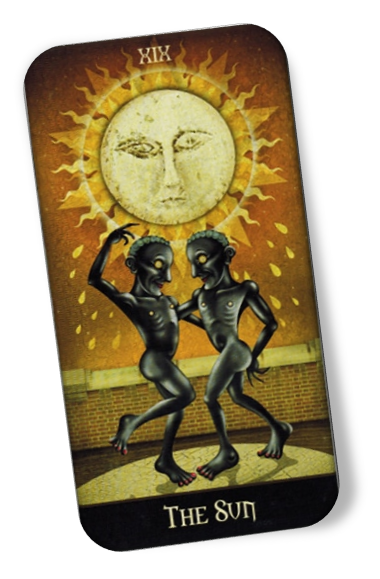 Description of The Sun Deviant Moon Tarot