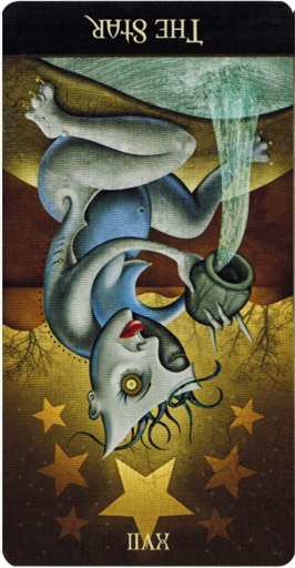 reversed meaning of The Star Deviant Moon Tarot