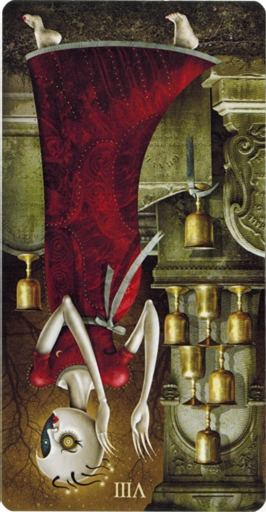 reversed meaning of Eight of Cups Deviant Moon Tarot