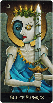 Ace of swords Deviant Moon