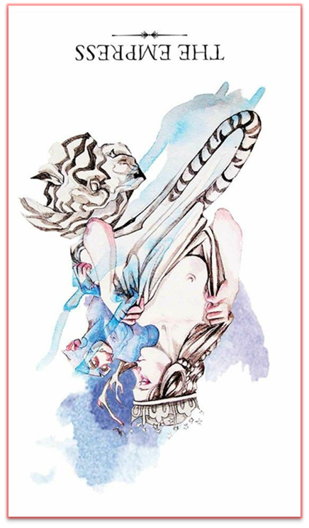 reversed the empress linestrider tarot