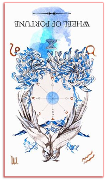 reversed the wheel of fortune linestrider