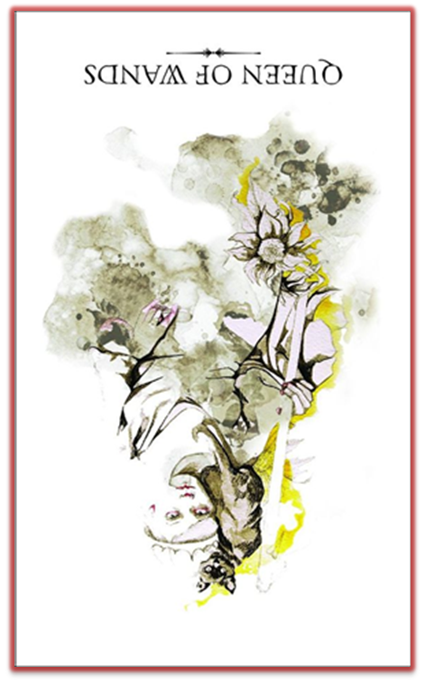 reversed queen of wands linestrider