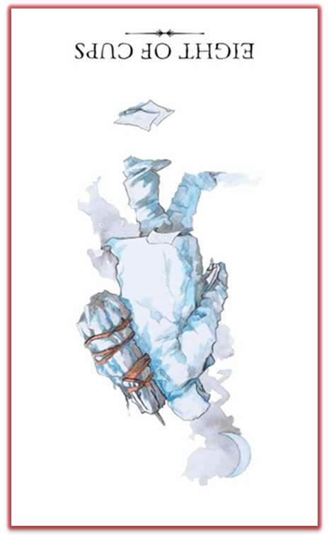 reversed eight of cups linestrider