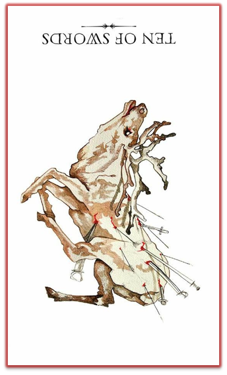 reversed ten of swords linestrider