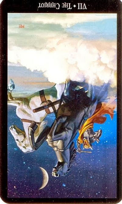 reversed the chariot witches tarot