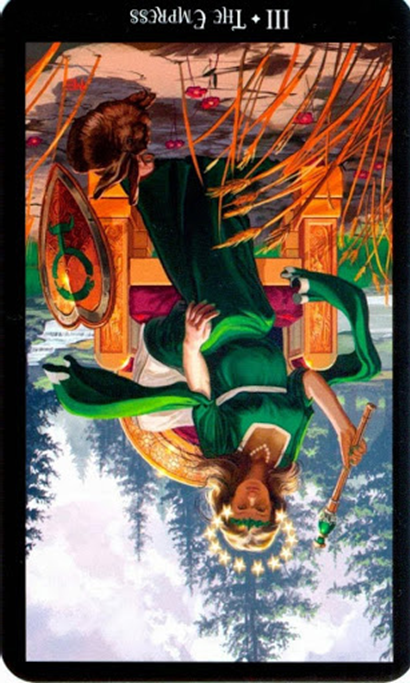 reversed the empress witches tarot