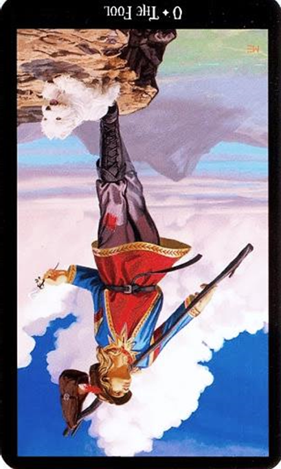 reversed the fool witches tarot