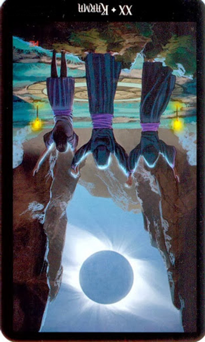reversed the karma witches tarot