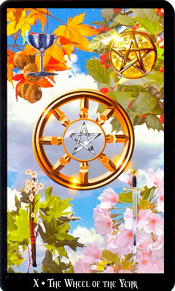 The Wheel of The Year Witches Tarot