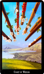 8 of Wands Witches Tarot