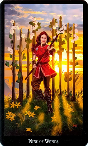 9 of Wands Witches Tarot