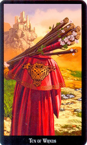 10 of Wands Witches Tarot