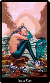 5 of cups Witches Tarot