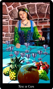 9 of cups Witches Tarot