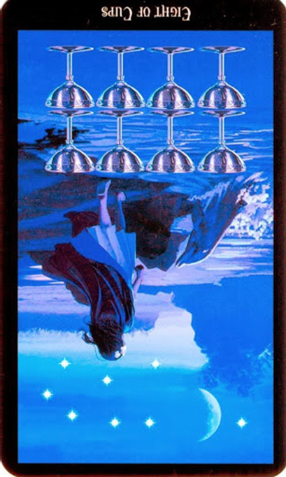 reversed eight of cups witches tarot