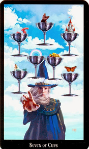 7 of cups Witches Tarot
