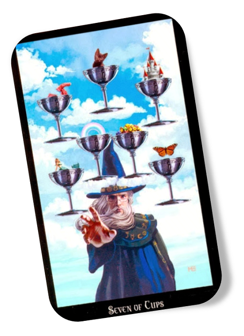Meaning of the Seven of Cups Witches Tarot